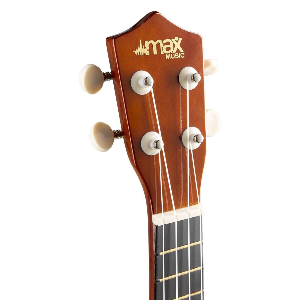 MAX UKEY Ukulele komplekt Soprano 21" tume puit hind ja info | Kitarrid | kaup24.ee