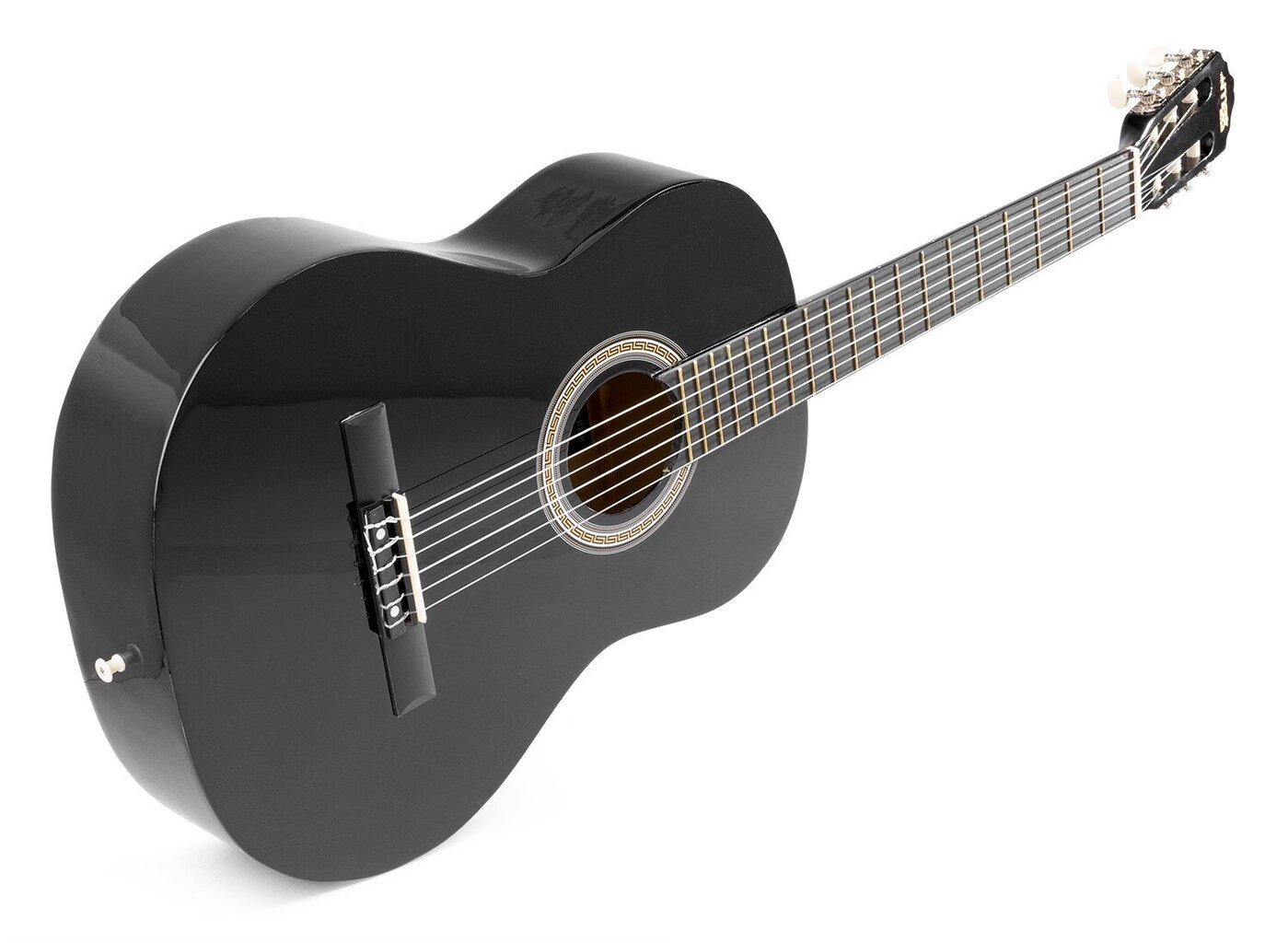 MAX SoloArt klassikalise kitarri must - komplekt цена и информация | Kitarrid | kaup24.ee