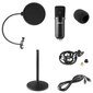 VONYX CMTS300 stuudiomikrofon koos alusega, USB hind ja info | Mikrofonid | kaup24.ee