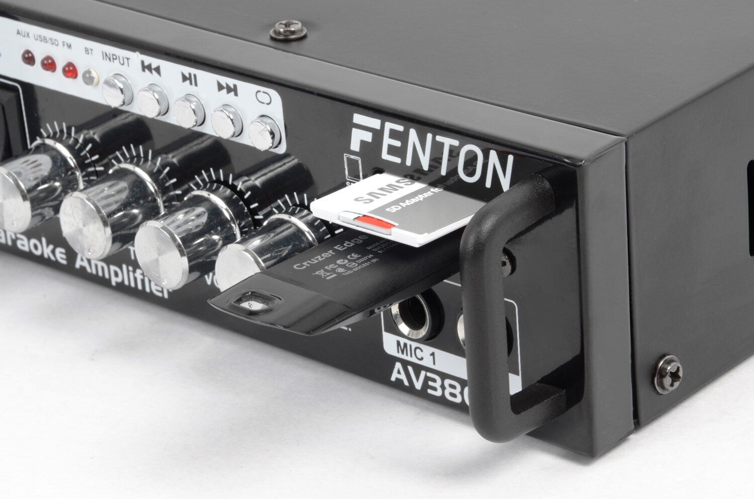 Fenton AV380BT helivõimendi ja kõlarikomplekt USB/SD/BT цена и информация | Koduaudio ja "Soundbar" süsteemid | kaup24.ee