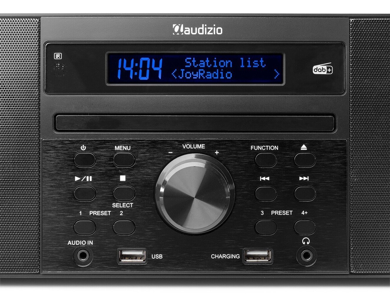 Audizio Prato muusikakeskus CD/DAB+/FM/USB/BT must цена и информация | Muusikakeskused | kaup24.ee