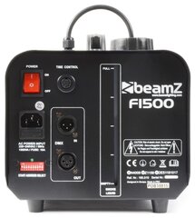 Дым-машина с DMX и таймером BeamZ F1500 цена и информация | Гудки для вечеринки Clown Face (4шт.) | kaup24.ee