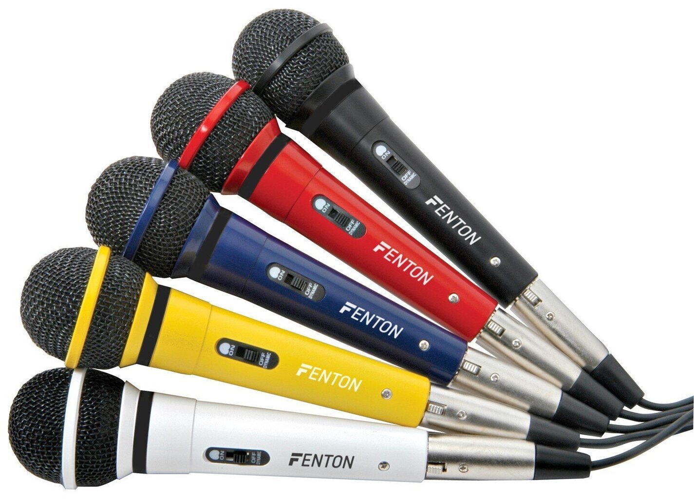 FENTON DM120 5 mikrofonikomplekt цена и информация | Mikrofonid | kaup24.ee