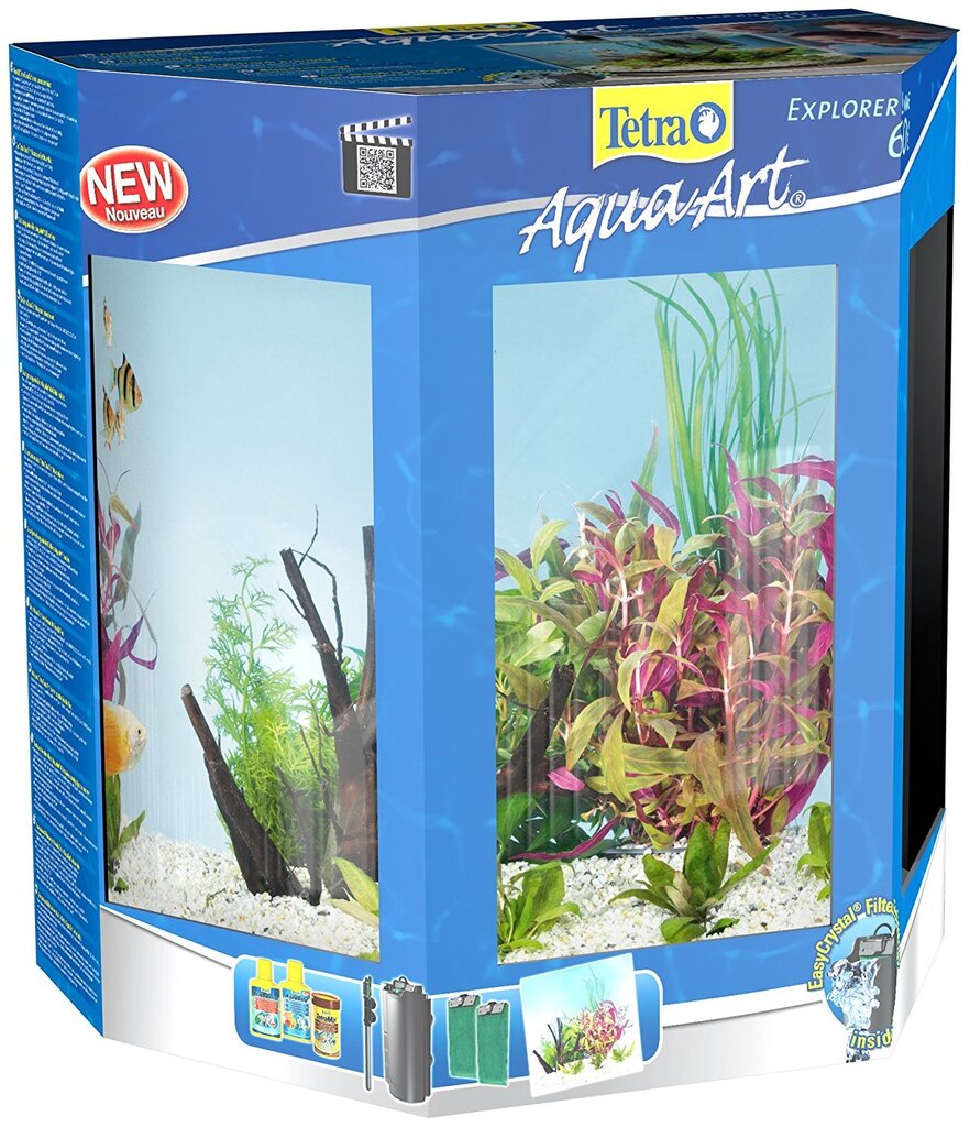 Akvaarium Tetra AquaArt Explorer Line, 60 l hind ja info | Akvaariumid ja seadmed | kaup24.ee