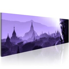 Изображение - Purple Zen 135x45 см цена и информация | Картины, живопись | kaup24.ee