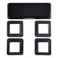 Step-platvorm aeroobikaks Tunturi, 3-tasandiline, must/roheline/hall hind ja info | Stepipingid | kaup24.ee