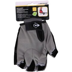Велосипедные перчатки Dunlop, L, серые цена и информация | Велоперчатки | kaup24.ee