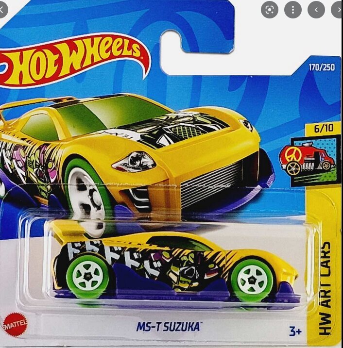 2022 - 170 - HCW44 Hot Wheels MS-T SUZUKA hind ja info | Poiste mänguasjad | kaup24.ee