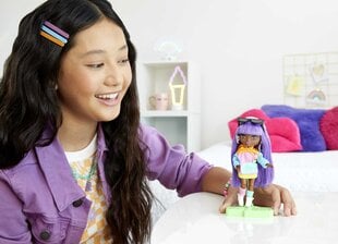 Barbie® Extra Mini nukk lavendlijuustega HJK66 hind ja info | Tüdrukute mänguasjad | kaup24.ee