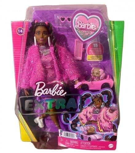 Barbie® Extra nukk - 1980s Barbie Logo HHN06 hind ja info | Tüdrukute mänguasjad | kaup24.ee