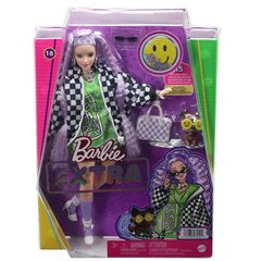 Кукла Barbie® Extra Doll - Racecar Jacket HHN10 цена и информация | Игрушки для девочек | kaup24.ee