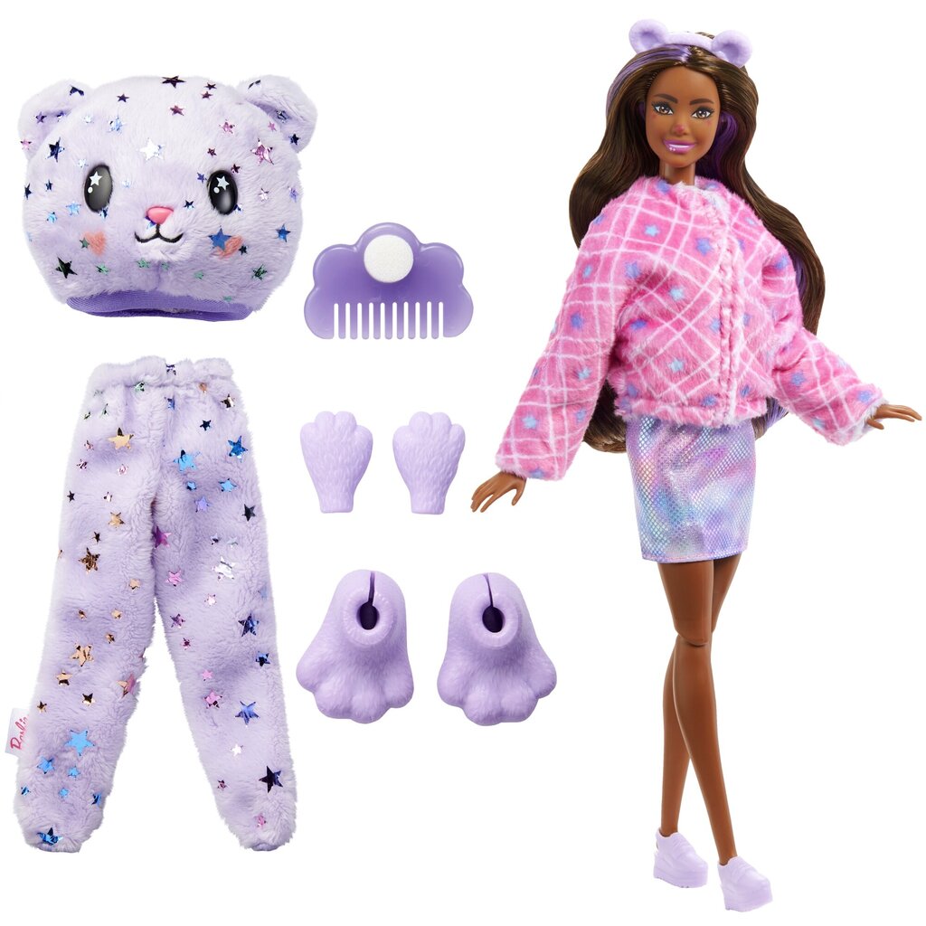 Barbie® Cutie Reveal Fantaasiaseeria nukk - Mõmmi HJL57 цена и информация | Tüdrukute mänguasjad | kaup24.ee