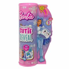 Barbie® Cutie Reveal Lumesära üllatusnukk- Husky HJL63 hind ja info | Tüdrukute mänguasjad | kaup24.ee