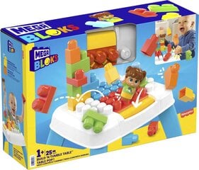 Игровой набор Mega Bloks® Build 'N Tumble Table HHM99 цена и информация | Drewniana Wieża Piramida Kura Nakładanie Kolorowych Kwadratów LD-15 15276 | kaup24.ee