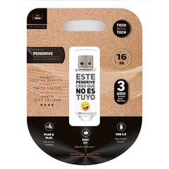 Tech One Tech TEC4007, USB 2.0, 16 GB цена и информация | USB накопители | kaup24.ee