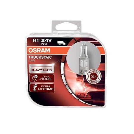 OSRAM H1 TRUCKSTAR PRO 4008321784209 Halogeenpirnid цена и информация | Autopirnid | kaup24.ee