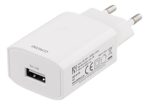 Deltaco USB-AC150 hind ja info | Mobiiltelefonide laadijad | kaup24.ee