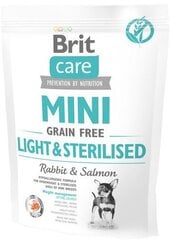 Brit Care Mini Light & Sterilised teraviljavaba koeratoit 400g hind ja info | Kuivtoit koertele | kaup24.ee