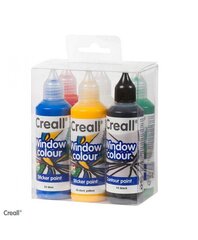 Набор витражных красок Creall 6x80мл цена и информация | Принадлежности для рисования, лепки | kaup24.ee
