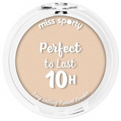 Kompaktpuuder Miss Sporty Perfect To Last 10h 040 Ivory, 9g hind ja info | Jumestuskreemid, puudrid | kaup24.ee