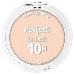 Компактная пудра Miss Sporty Perfect To Last 10h 030 Light, 9 г цена и информация | Пудры, базы под макияж | kaup24.ee