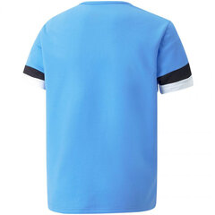 Футболка для детей Puma teamRISE Jersey Jr синяя 704938 18 цена и информация | Рубашки для мальчиков | kaup24.ee