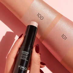 näo esiletõstja Kiko Milano Radiant Touch Creamy Stick Highlighter, 100 Gold цена и информация | Бронзеры (бронзаторы), румяна | kaup24.ee