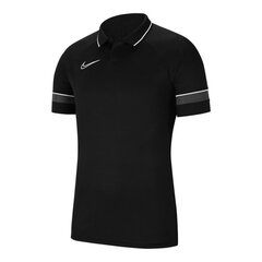 Детская футболка Nike Dri-FIT Academy 21 Polo SS черный CW6106 014 цена и информация | Футбольная форма и другие товары | kaup24.ee