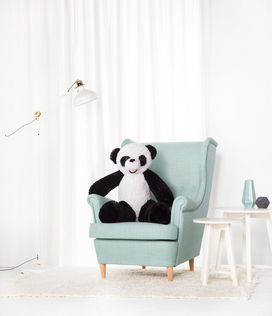 Suur Pehme Panda Pado 100 cm, Hall, Pehme Mänguasi цена и информация | Pehmed mänguasjad | kaup24.ee