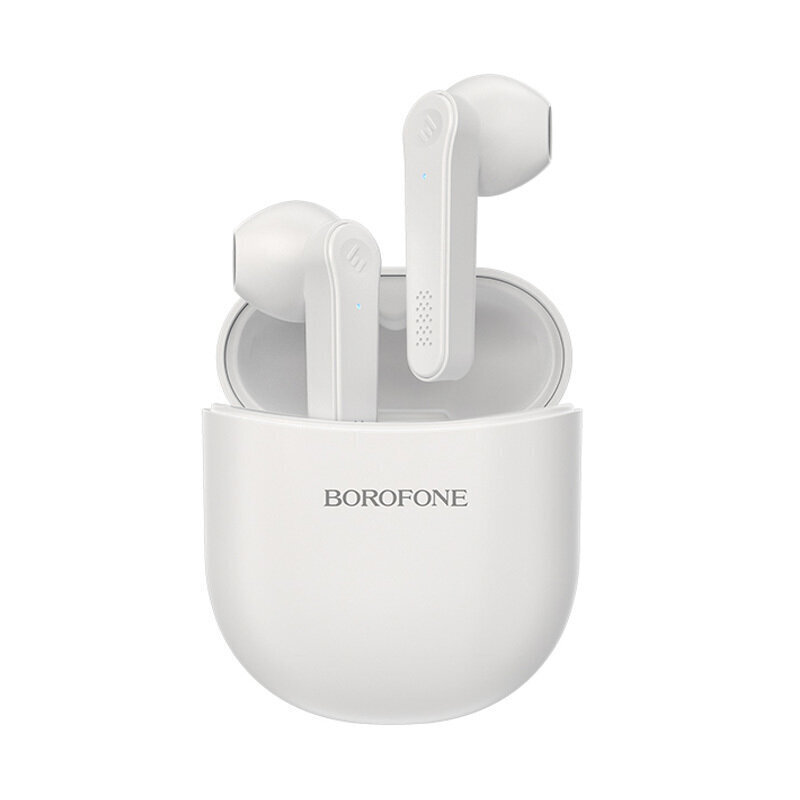 Kõrvaklapid Borofone TWS Bluetooth BE49, valge hind ja info | Kõrvaklapid | kaup24.ee