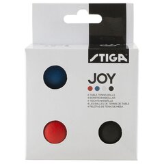 Pingpongipalli komplekt Stiga Joy 4tk Mix hind ja info | Lauatennise pallid | kaup24.ee