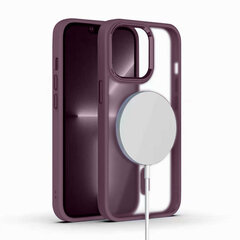 Hard Case Matte Apple iPhone 13 Pro Max (support MagSafe) dark cherry hind ja info | Telefoni kaaned, ümbrised | kaup24.ee