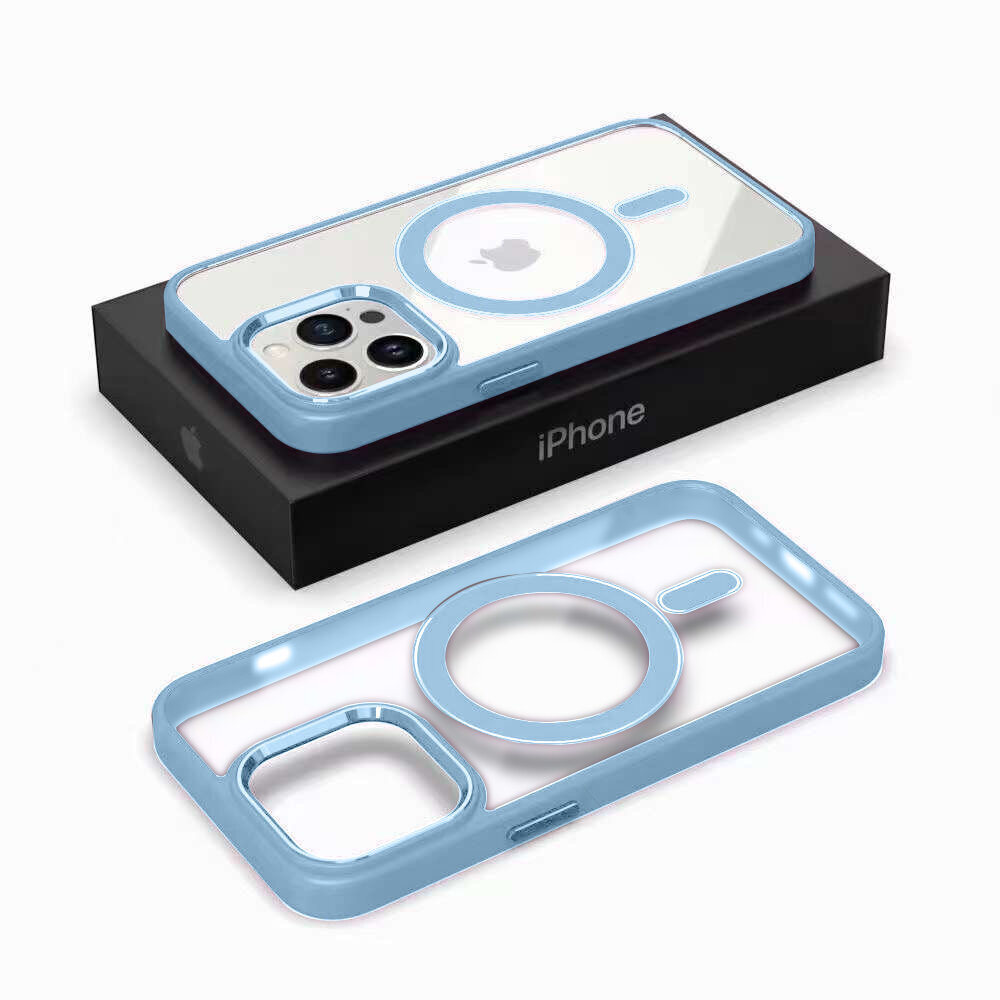 Hard Case Matte Apple iPhone 12/12Pro (support MagSafe) sky blue hind ja info | Telefoni kaaned, ümbrised | kaup24.ee