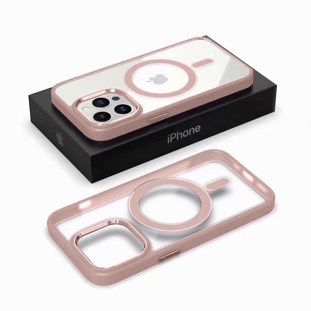 Hard Case Matte Apple iPhone 12/12Pro (support MagSafe) pink cloud цена и информация | Telefoni kaaned, ümbrised | kaup24.ee