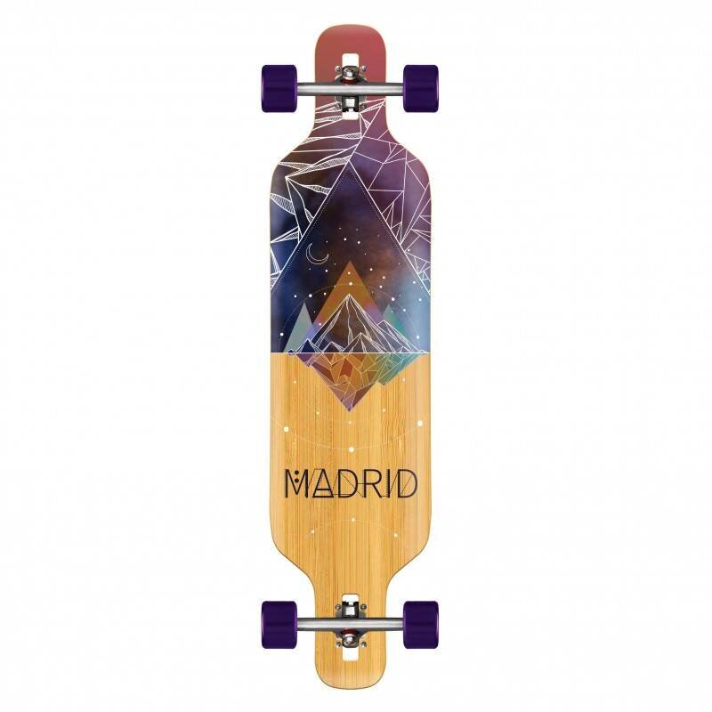 Longboard Madrid Trance 40" Space Mountain Bamboo DT hind ja info | Rulad | kaup24.ee