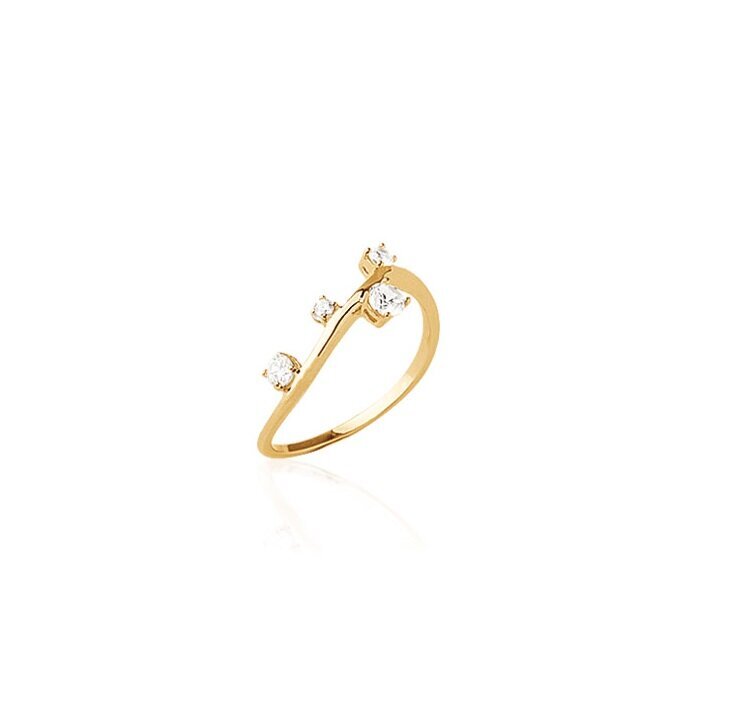 750° kullaga kaetud sõrmus, ⌀ 18, toodetud Prantsusmaal hind ja info | Sõrmused | kaup24.ee