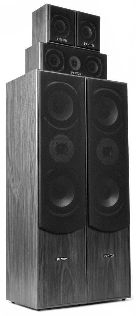 Fenton HF5B 5.0 kodukino kõlarid - must hind ja info | Koduaudio ja "Soundbar" süsteemid | kaup24.ee