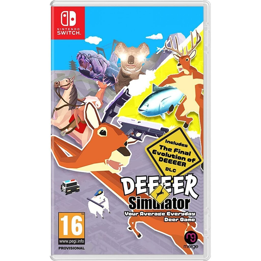 DEEEER Simulator: Your Average Everyday Deer Game Switch mäng цена и информация | Arvutimängud, konsoolimängud | kaup24.ee