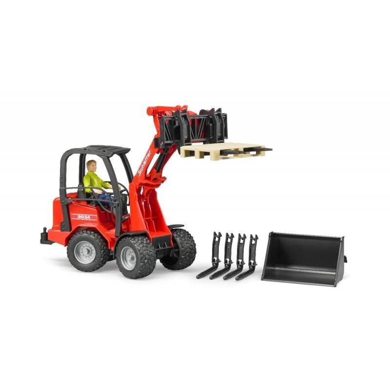 Bruder Schäffer Compact loader 2034 figuuriga hind ja info | Poiste mänguasjad | kaup24.ee