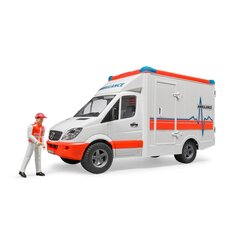 Bruder MB Sprinter kiirabiauto juhiga hind ja info | Poiste mänguasjad | kaup24.ee