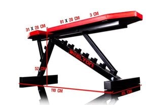 Универсальная скамья Kelton HL4 цена и информация | Скамьи для тренировок | kaup24.ee