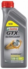 Mootoriõli Castrol GTX ULTRACLEAN 10W40 A3/B4, 1L цена и информация | Моторные масла | kaup24.ee