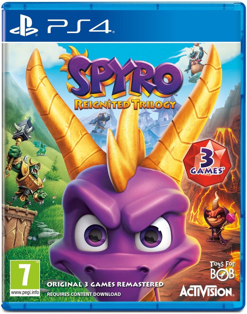 Spyro Reignited Trilogy PS4 hind ja info | Arvutimängud, konsoolimängud | kaup24.ee