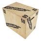 Treeningplatvorm Tunturi Plyo Box Wood цена и информация | Treeningredelid | kaup24.ee
