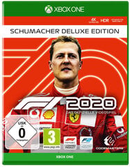 Компьютерная игра F1 2020 Deluxe Schumacher Edition для Xbox one цена и информация | CODEMASTERS Компьютерная техника | kaup24.ee