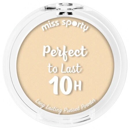 Kompaktpuuder Miss Sporty Perfect To Last 10h 010 Porcelain, 9g цена и информация | Jumestuskreemid, puudrid | kaup24.ee
