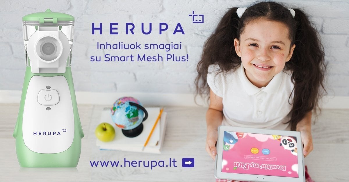Herupa Smart Mesh Plus hind ja info | Inhalaatorid | kaup24.ee