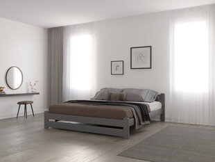 Кровать Karolina 160x200, серый цена и информация | Кровати | kaup24.ee