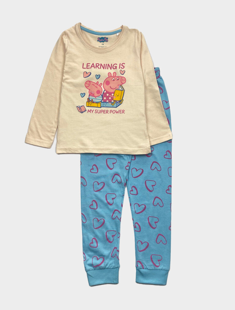 Tüdrukute pidžaama Peppa Pig hind ja info | Tüdrukute hommikumantlid ja pidžaamad | kaup24.ee
