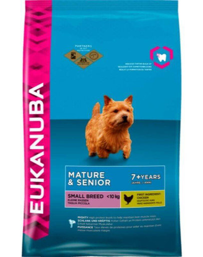 Eukanuba kuivtoit Mature & Senior, S, 3 kg цена и информация | Kuivtoit koertele | kaup24.ee